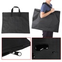 Artist Portfolio Bag, Premium, Black Cloth, Quarter Sheet
