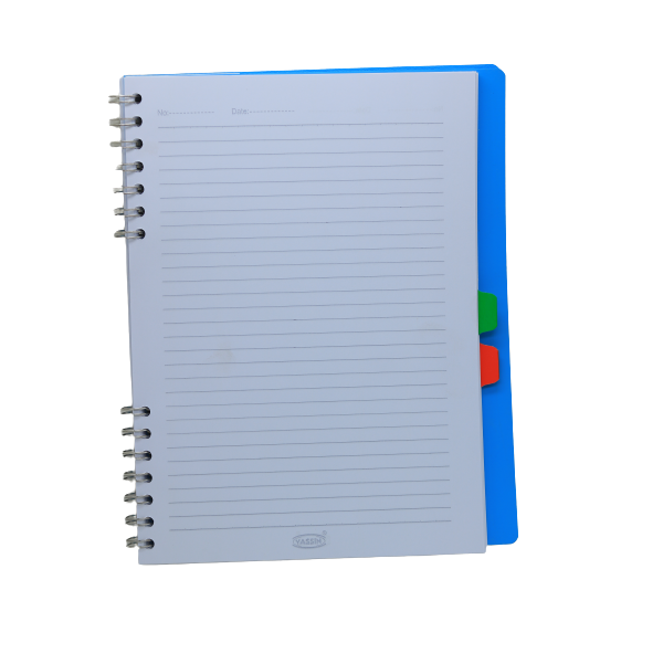Yassin Ultra Spiral Notebook, 3 Subjects, 70 gsm, 120 Sheets