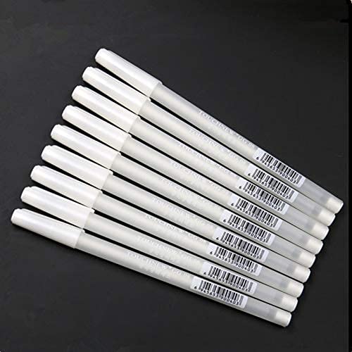 Keep Smiling White Gel Pen, 0.8 mm
