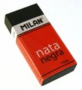 Milan Nata Negra Extra Soft Eraser, Black, 7024
