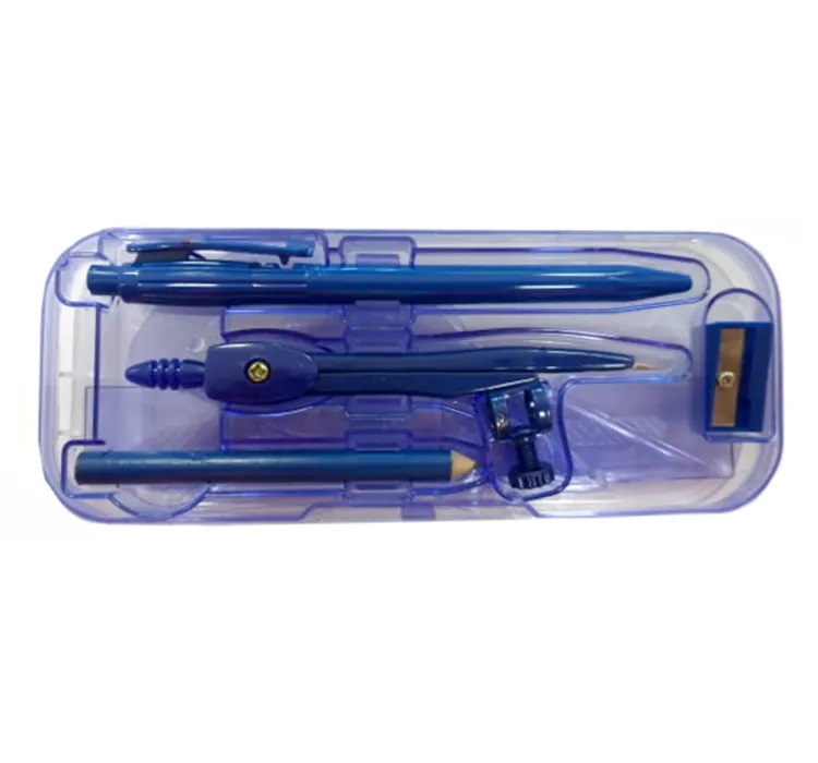 Compass Set 3009 with Blue Pen and Leads