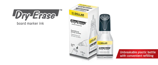 Dollar Ink Refill for Marker and Fountain Pen, Assorted Colours